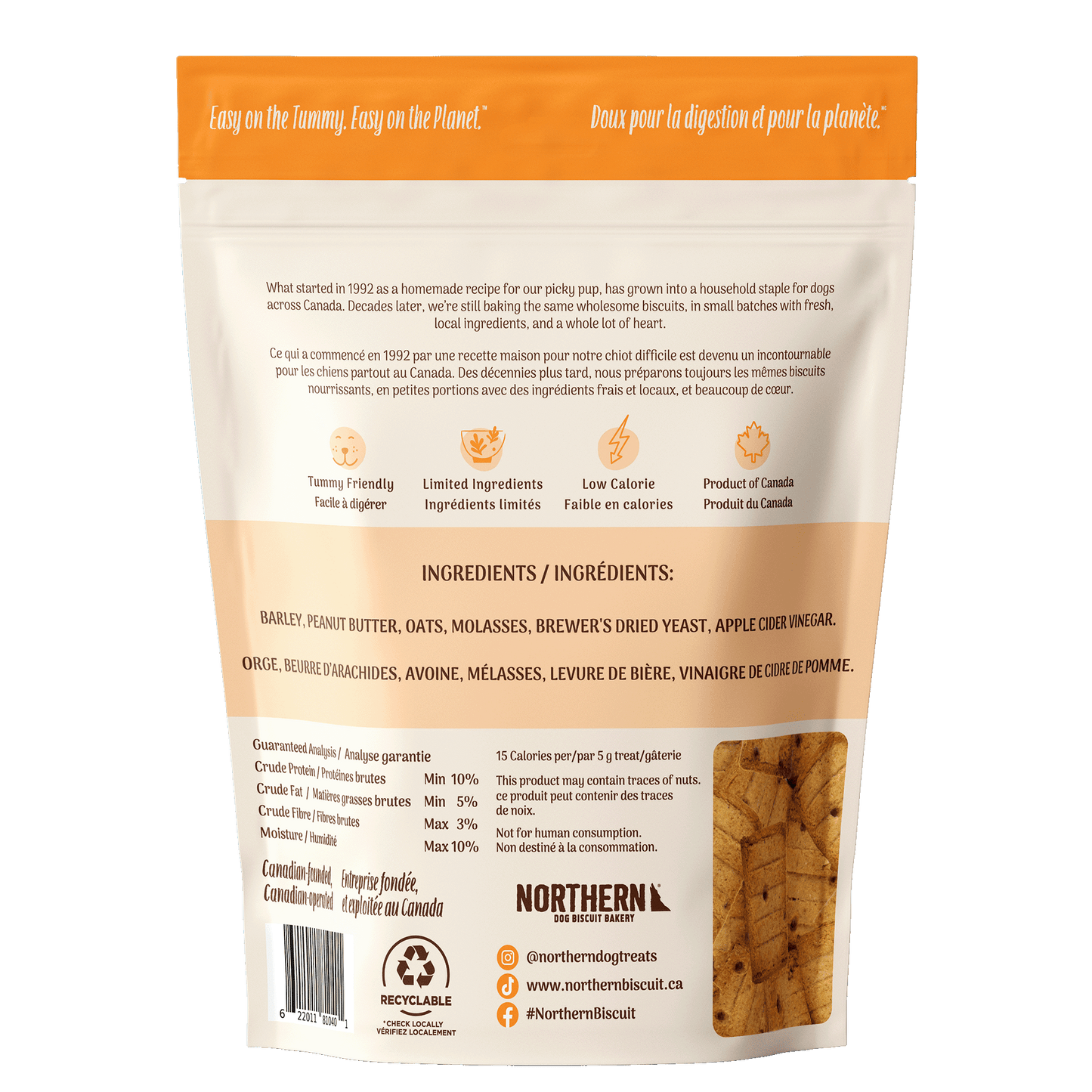 Peanut Crunch Biscuits Super Snacker Size