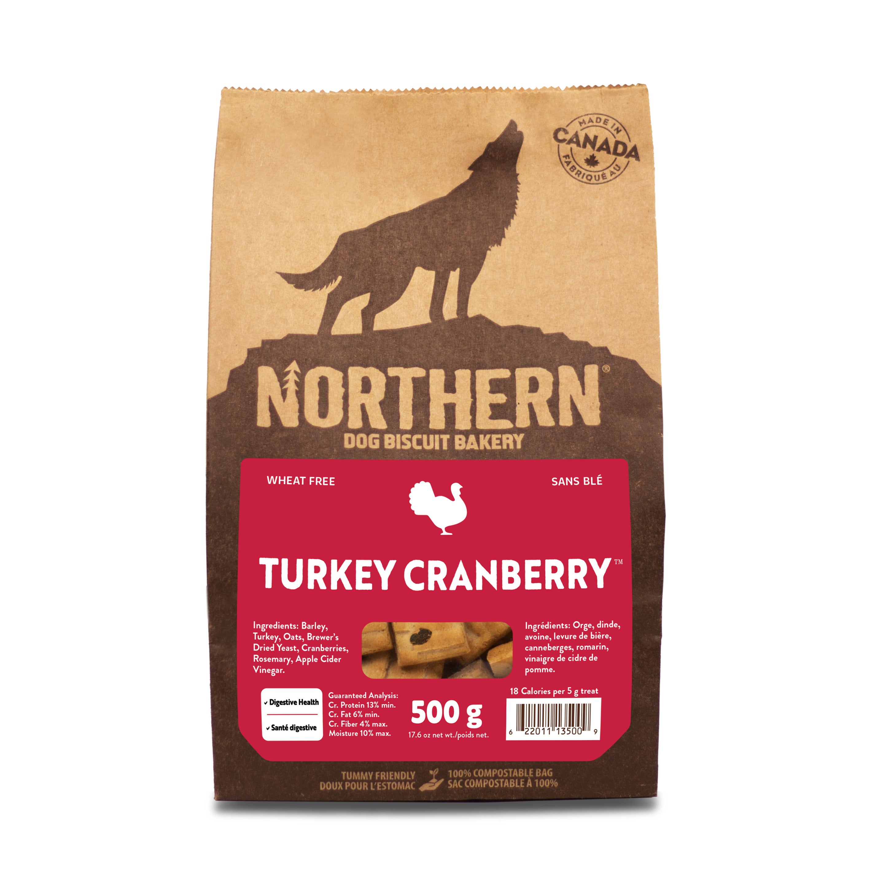 Turkey Cranberry Biscuits – Northern Dog Biscuit Bakery