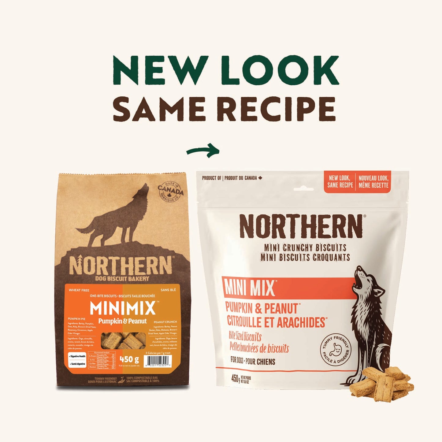 MiniMix Pumpkin & Peanut Mini Biscuits