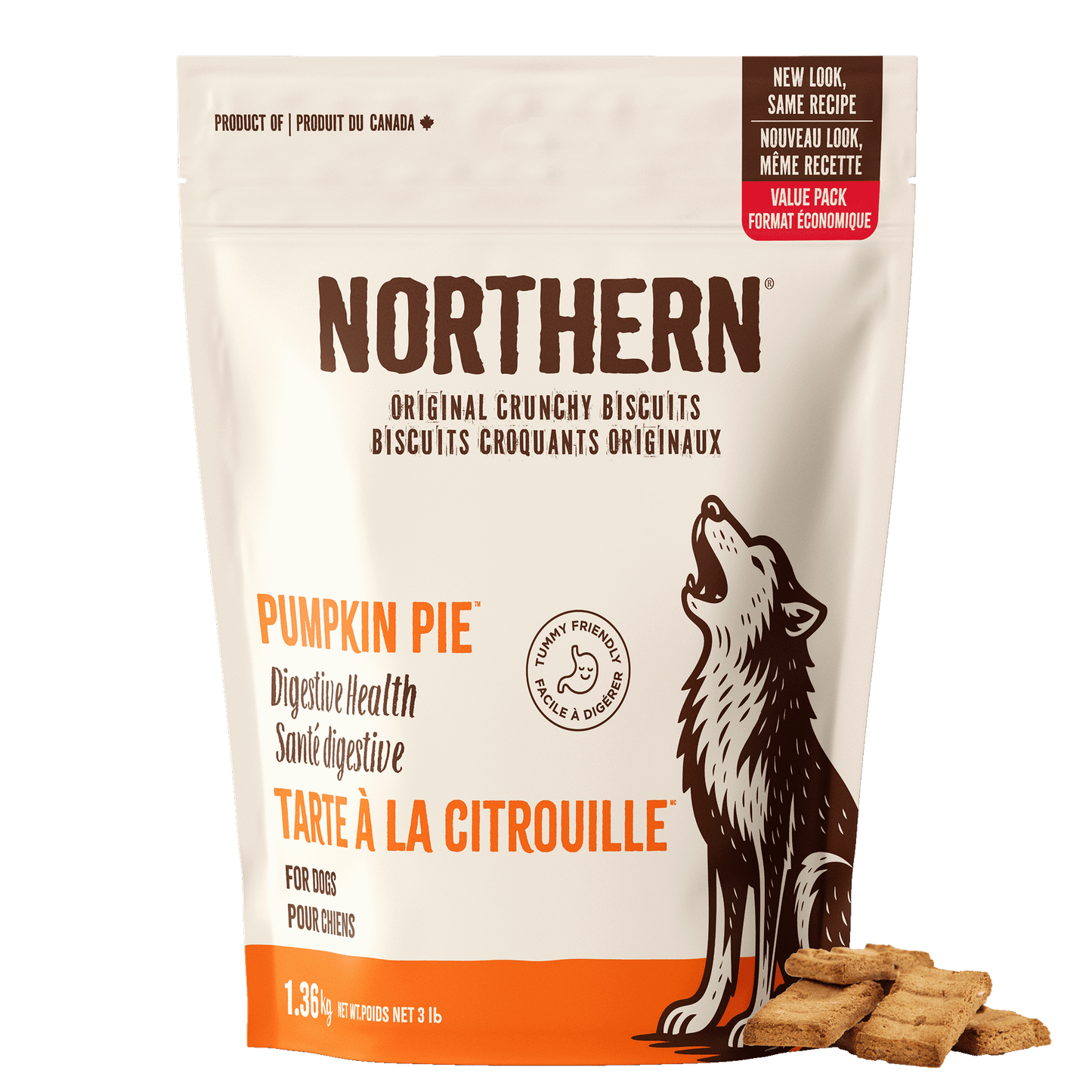 Pumpkin Pie Biscuits Super Snacker Size