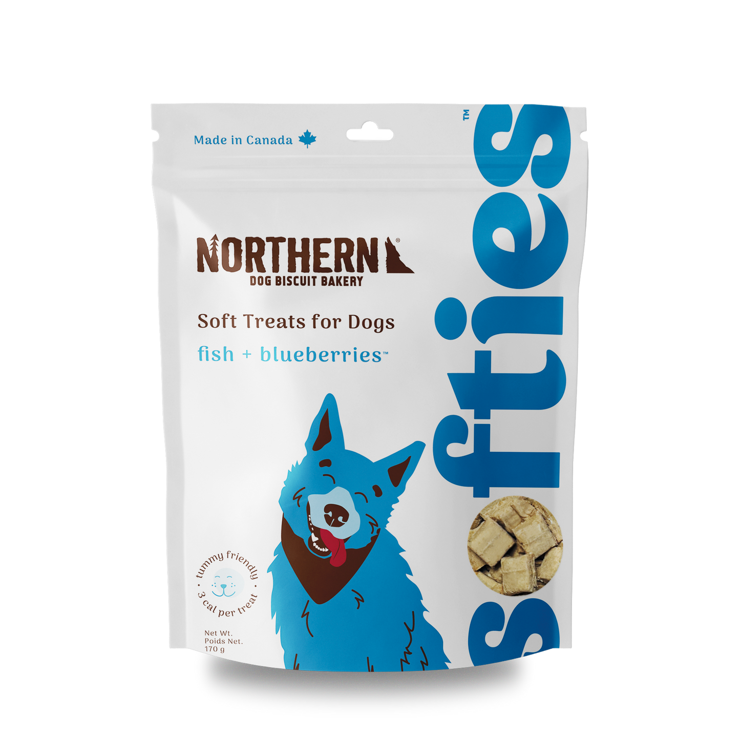 Northern Softies Fish & Blueberries